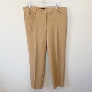Talbots Hampshire Pant Almond Heather Tan